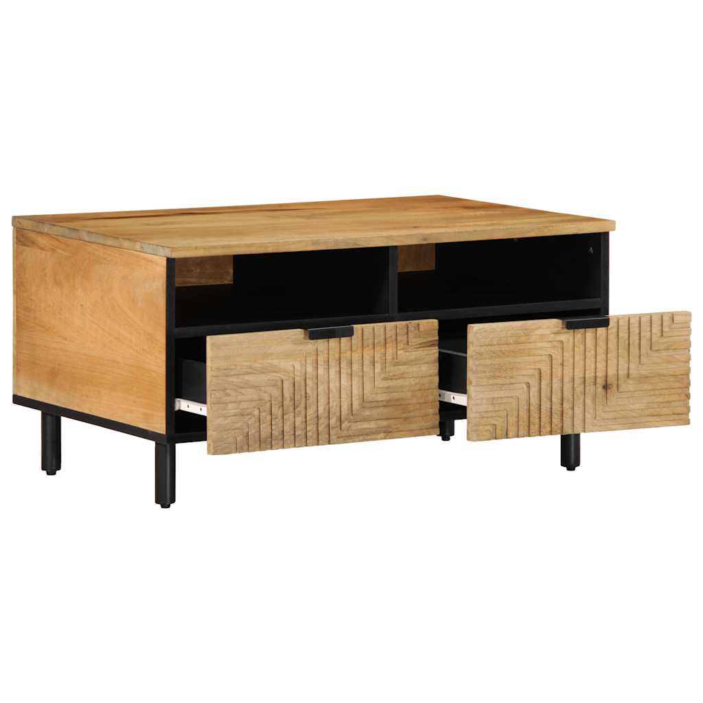 Salongbord Brun 80X54X40 Cm Heltre Mango