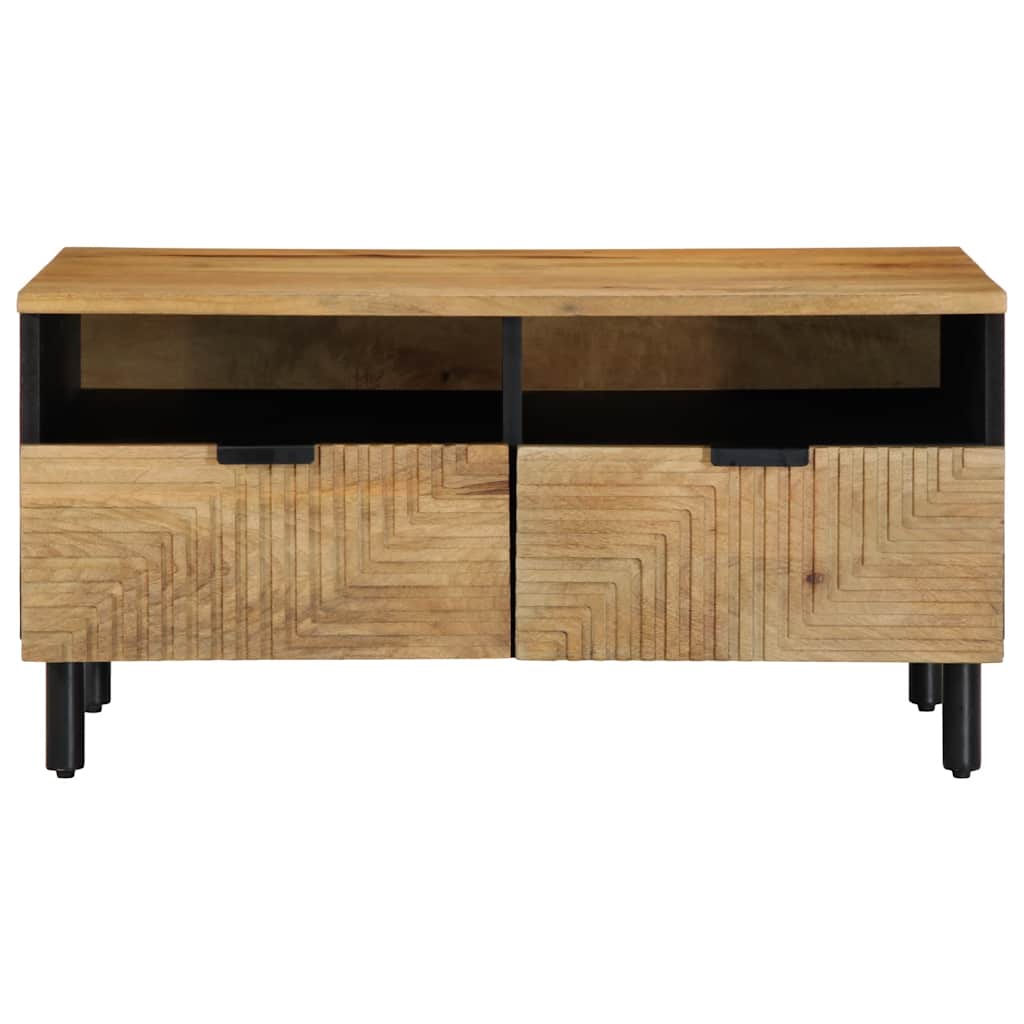 Salongbord Brun 80X54X40 Cm Heltre Mango