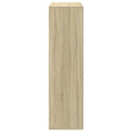 Romdeler Bokhylle Sonoma Eik 69,5X29X103,5 Cm Konstruert Tre