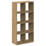 Romdeler Bokhylle Artisan Eik 69,5X29X137,5 Cm Konstruert Tre