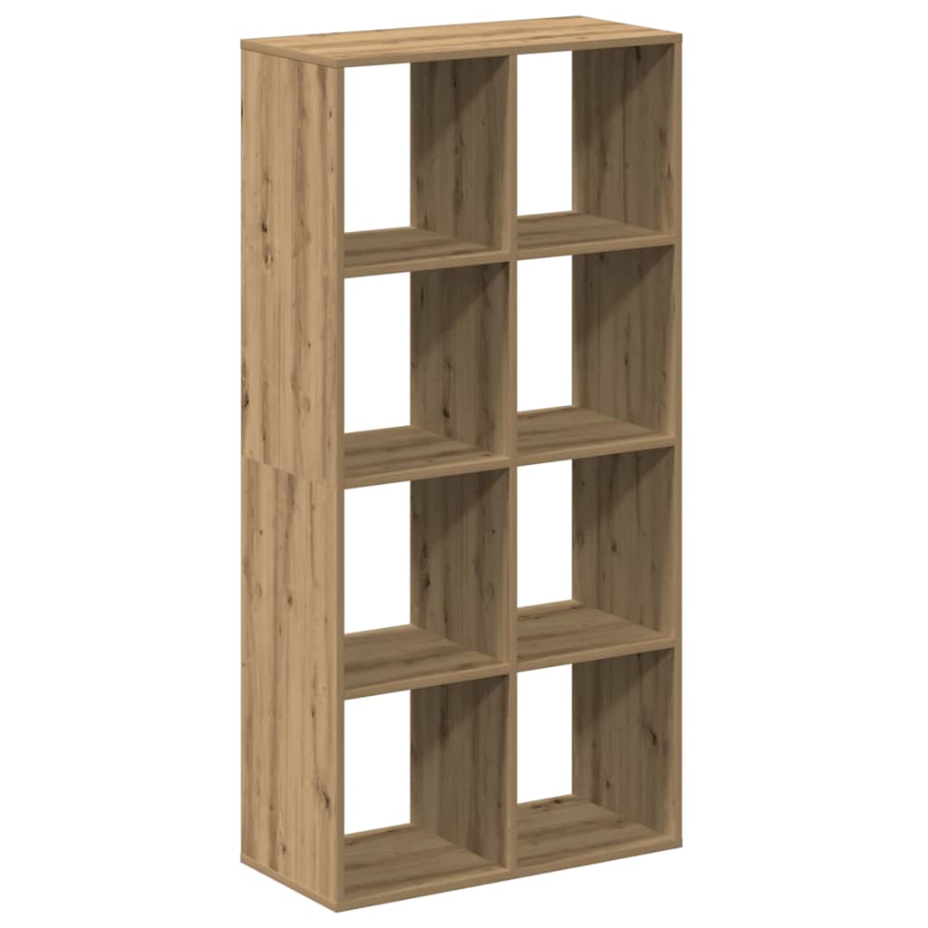 Romdeler Bokhylle Artisan Eik 69,5X29X137,5 Cm Konstruert Tre