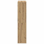 Romdeler Bokhylle Artisan Eik 69,5X29X137,5 Cm Konstruert Tre