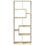 Romdeler Bokhylle Sonoma Eik 67X25X161,5 Cm Konstruert Tre