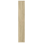 Romdeler Bokhylle Sonoma Eik 67X25X161,5 Cm Konstruert Tre