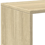 Romdeler Bokhylle Sonoma Eik 67X25X161,5 Cm Konstruert Tre