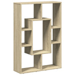 Bokhylle Sonoma Eik 63X20X90 Cm Konstruert Tre