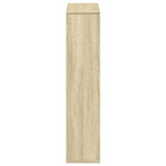Bokhylle Sonoma Eik 63X20X90 Cm Konstruert Tre