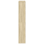 Bokhylle Sonoma Eik 72X20X120,5 Cm Konstruert Tre