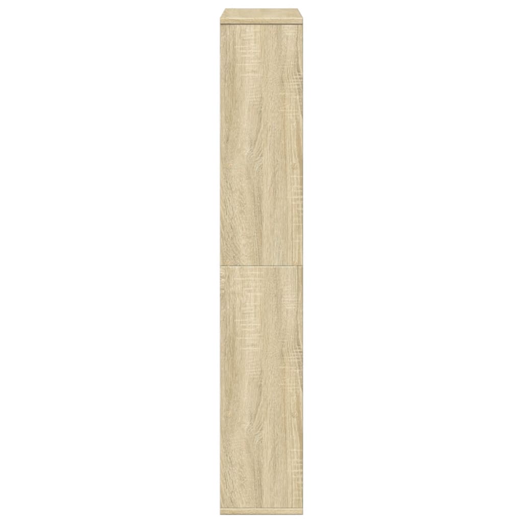 Bokhylle Sonoma Eik 72X20X120,5 Cm Konstruert Tre