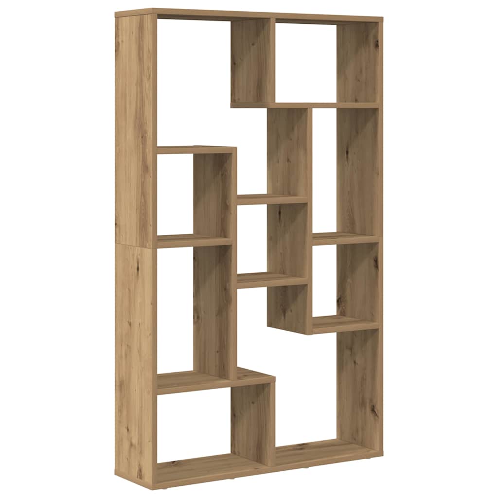 Bokhylle Artisan Eik 72X20X120 Cm Konstruert Tre