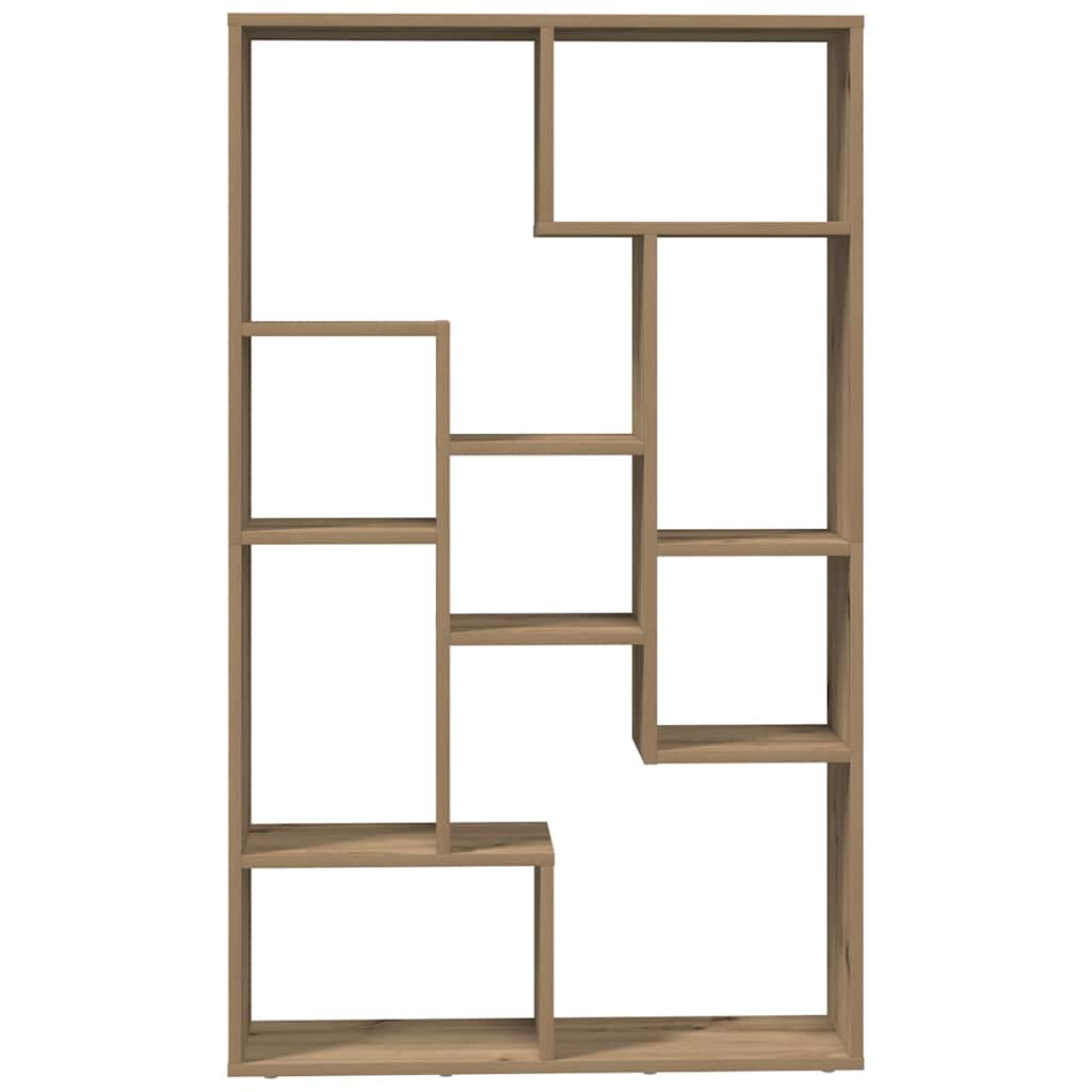 Bokhylle Artisan Eik 72X20X120 Cm Konstruert Tre