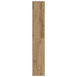 Bokhylle Artisan Eik 72X20X120 Cm Konstruert Tre