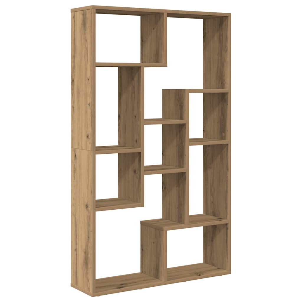 Bokhylle Artisan Eik 72X20X120 Cm Konstruert Tre
