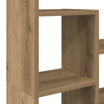 Bokhylle Artisan Eik 72X20X120 Cm Konstruert Tre