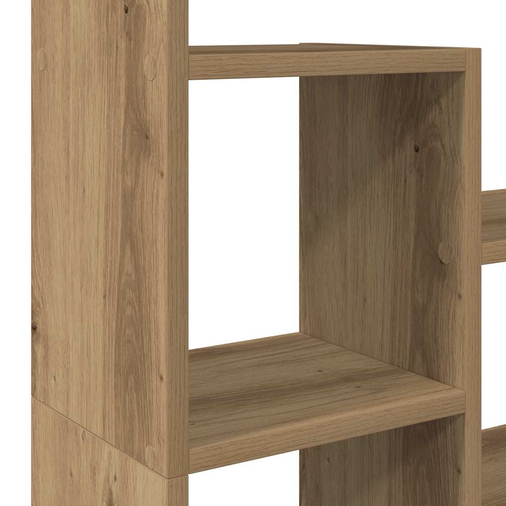 Bokhylle Artisan Eik 72X20X120 Cm Konstruert Tre