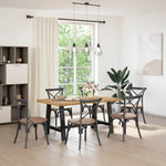 Spisebord Noain A-Formede Ben 160X90X75 Cm Heltre Furu