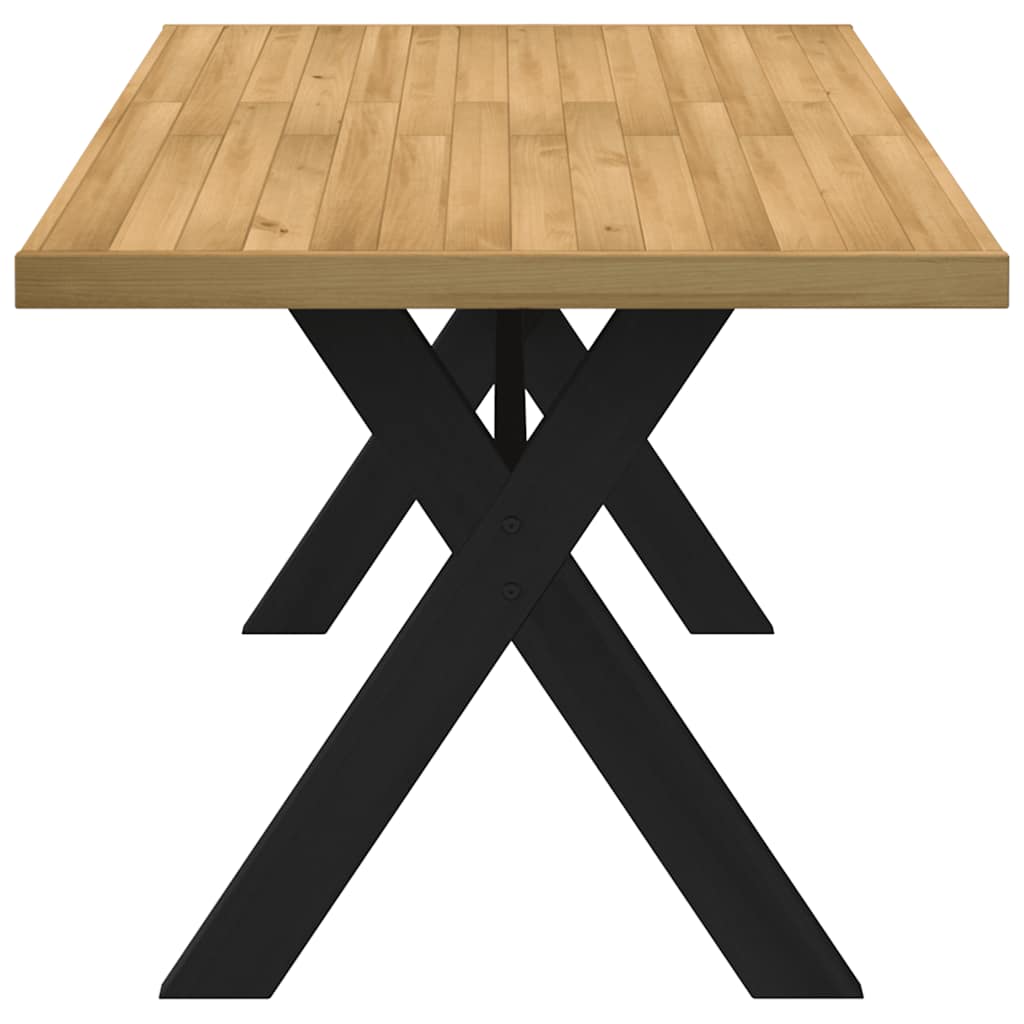 Spisebord Noain X-Formede Ben 160X90X75 Cm Heltre Furu