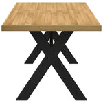 Spisebord Noain X-Formede Ben 160X90X75 Cm Heltre Furu
