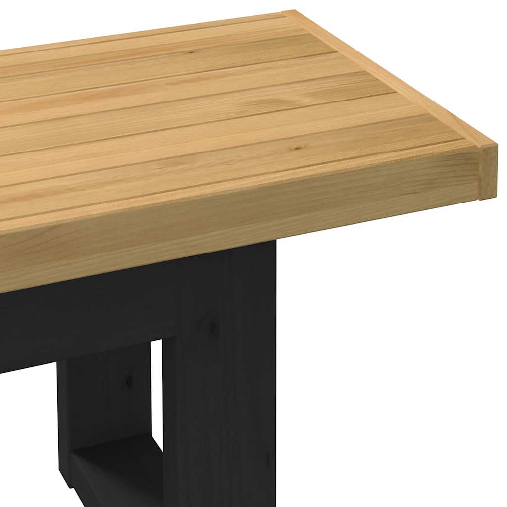 Spisebenk Noain U-Formede Ben 180X40X45 Cm Heltre Furu