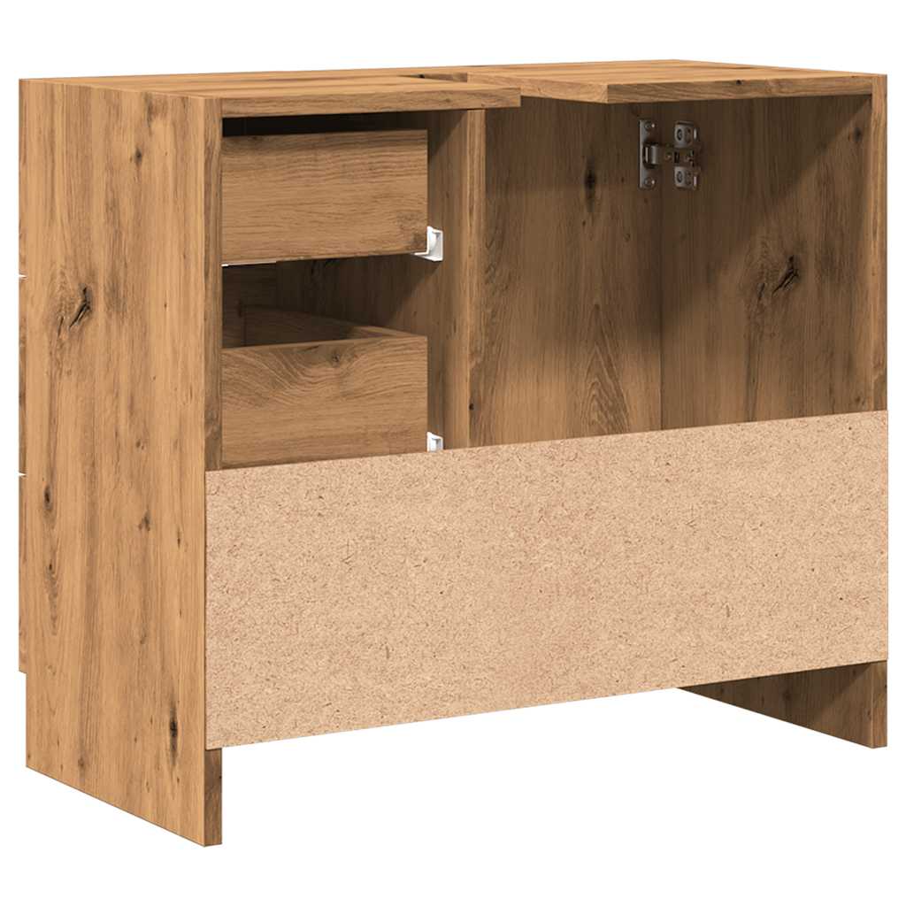 Servantskap Artisan Eik 63X30X54 Cm Konstruert Tre