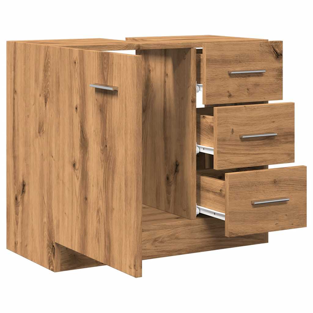 Servantskap Artisan Eik 63X30X54 Cm Konstruert Tre
