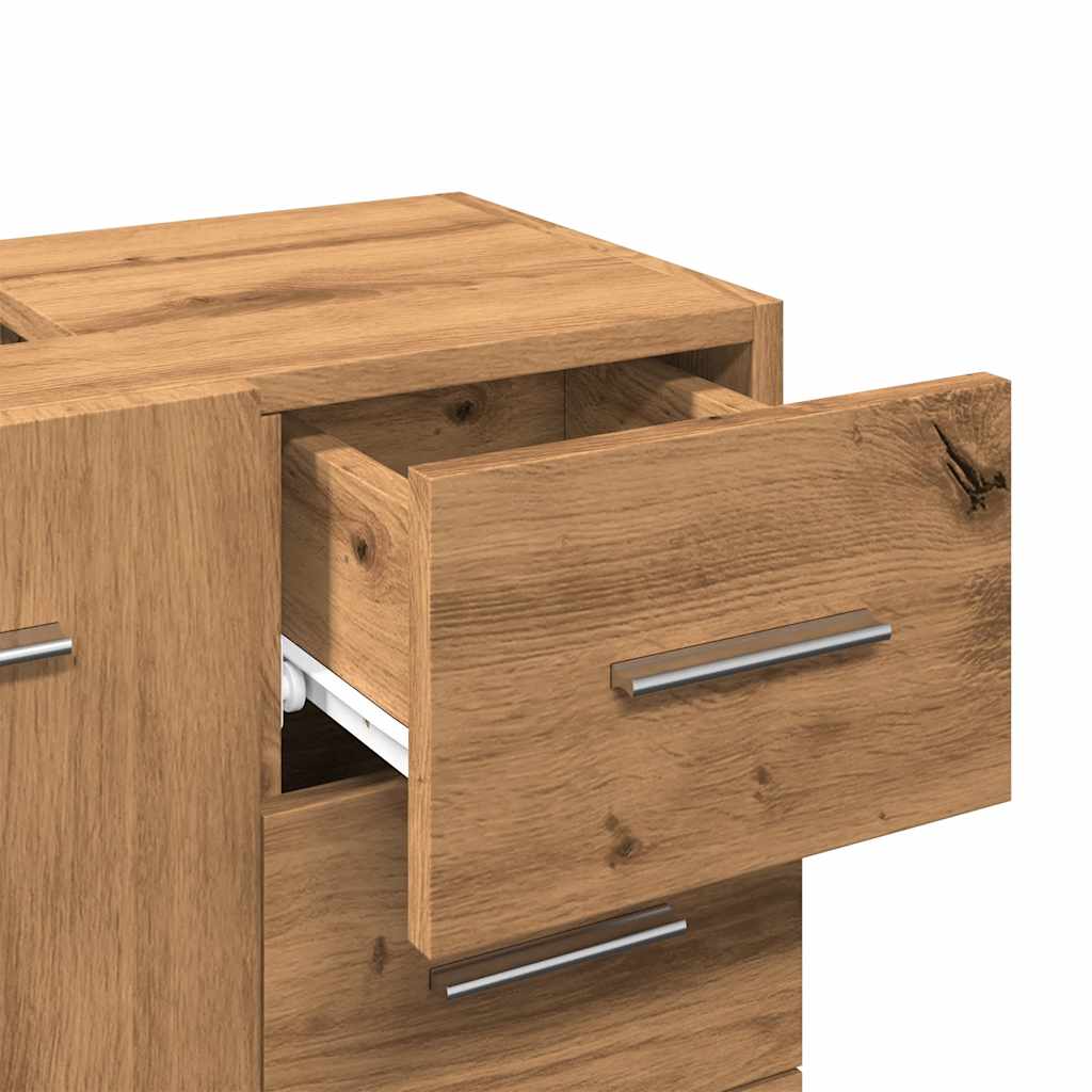 Servantskap Artisan Eik 63X30X54 Cm Konstruert Tre