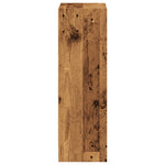 Bokhylle Gammelt Tre 40X24X76 Cm Konstruert Tre