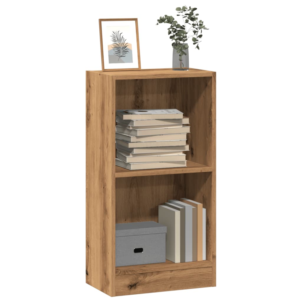 Bokhylle Artisan Eik 40X24X76 Cm Konstruert Tre