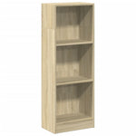 Bokhylle Sonoma Eik 40X24X109 Cm Konstruert Tre