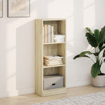 Bokhylle Sonoma Eik 40X24X109 Cm Konstruert Tre