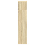 Bokhylle Sonoma Eik 40X24X109 Cm Konstruert Tre