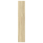 Bokhylle Sonoma Eik 40X24X143 Cm Konstruert Tre