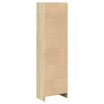 Bokhylle Sonoma Eik 40X24X143 Cm Konstruert Tre