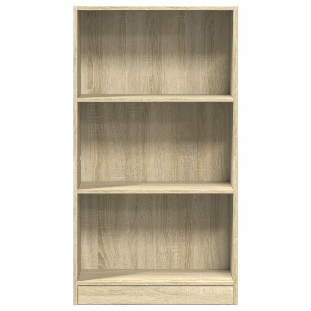Bokhylle Sonoma Eik 60X24X109 Cm Konstruert Tre