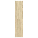 Bokhylle Sonoma Eik 60X24X109 Cm Konstruert Tre