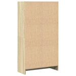 Bokhylle Sonoma Eik 60X24X109 Cm Konstruert Tre