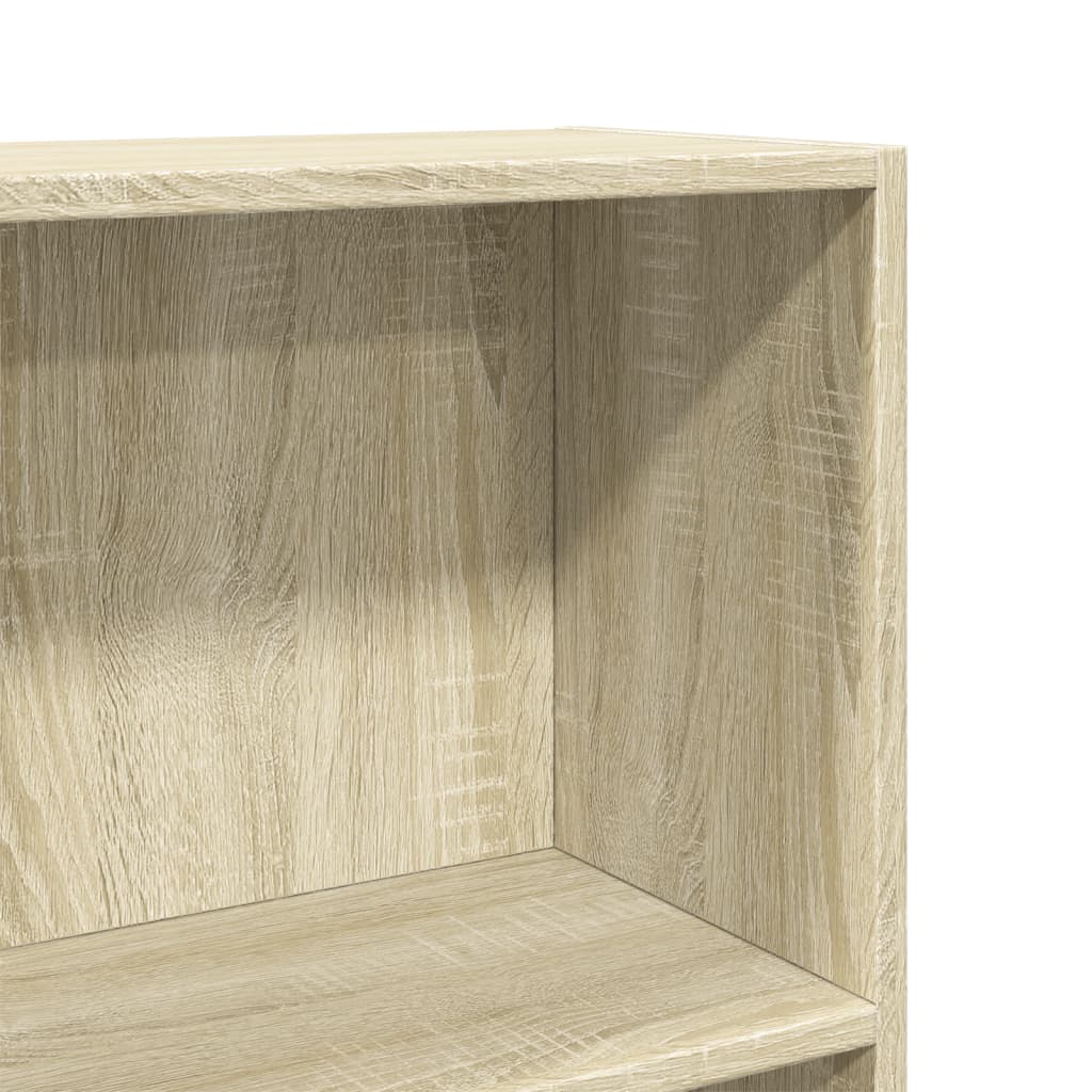 Bokhylle Sonoma Eik 60X24X109 Cm Konstruert Tre