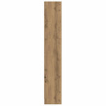 Bokhylle Artisan Eik 60X24X143 Cm Konstruert Tre