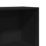 Bokhylle Svart 40X30X189 Cm Konstruert Tre