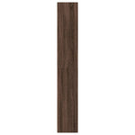 Bokhylle Brun Eik 40X30X189 Cm Konstruert Tre