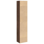 Bokhylle Brun Eik 40X30X189 Cm Konstruert Tre