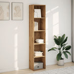 Bokhylle Artisan Eik 40X30X189 Cm Konstruert Tre