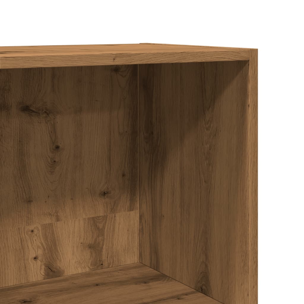 Bokhylle Artisan Eik 40X30X189 Cm Konstruert Tre