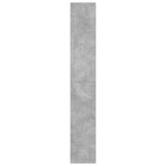 Bokhylle Betonggrå 60X30X189 Cm Konstruert Tre