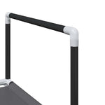 Skostativ 10-Lags Svart 33X33X174 Cm Ikke-Vevd Stoff