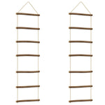 Veggdekorasjoner Stigeformet 2 Stk 30X100 Cm Naturlig Gren