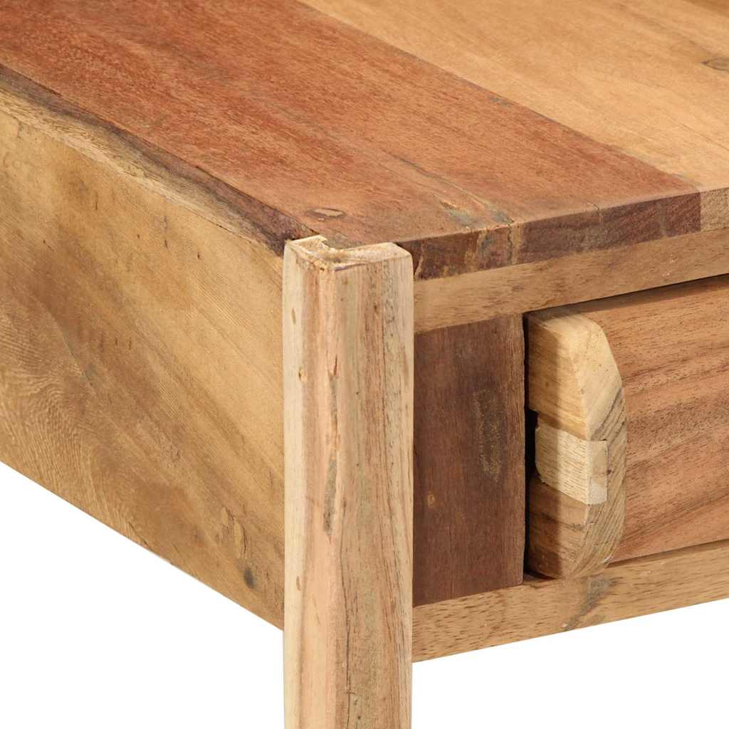Sidetabell Brun 43 X 32 X 46 Cm Massivt Gjenvunnet Tre