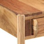Sidetabell Brun 43 X 32 X 46 Cm Massivt Gjenvunnet Tre