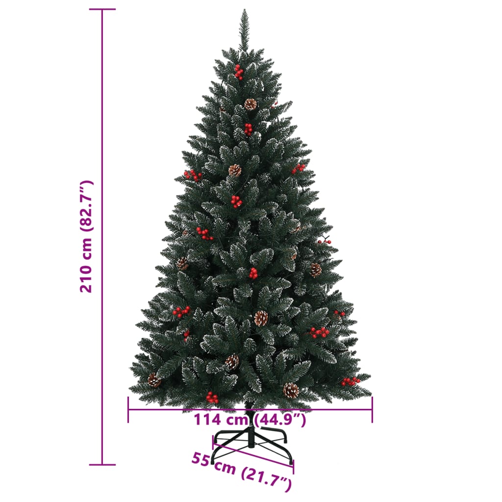 Kunstig Juletre 300 Led 210 Cm