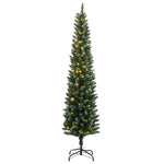 Kunstig Slankt Juletre 300 Led 180 Cm